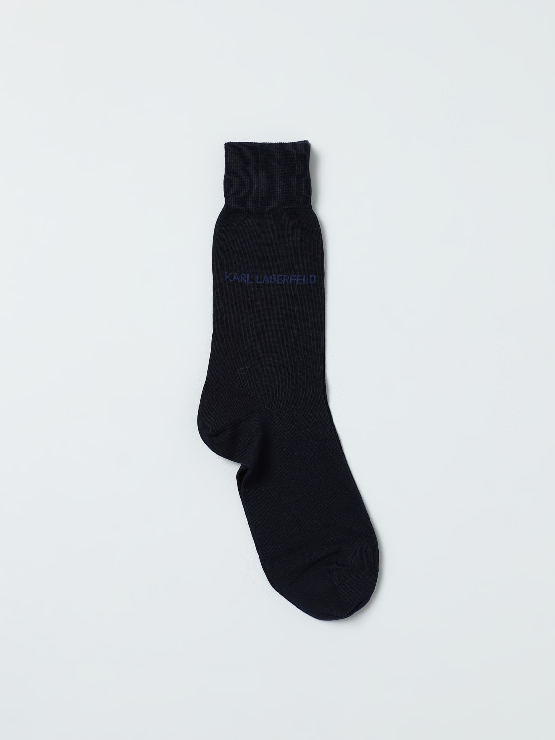 KARL LAGERFELD SOCKS: Socks men Karl Lagerfeld, Blue - Img 1