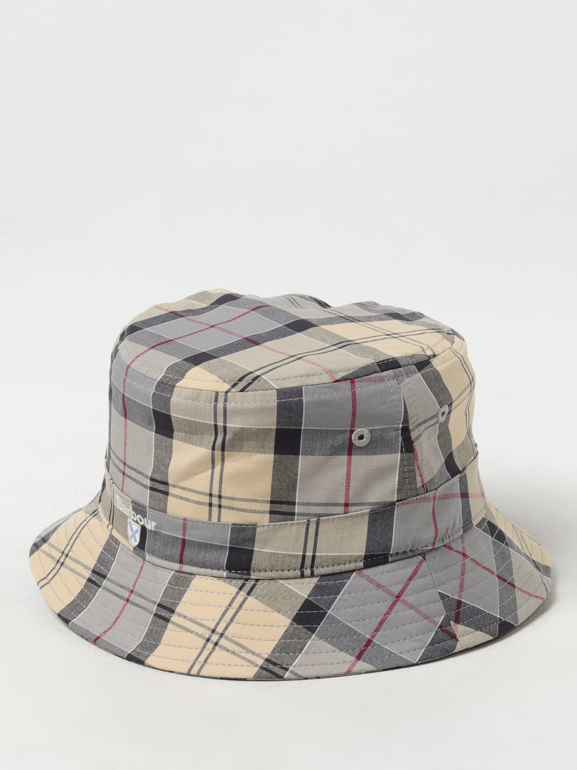 Giglio Cappello Barbour in cotone stampato