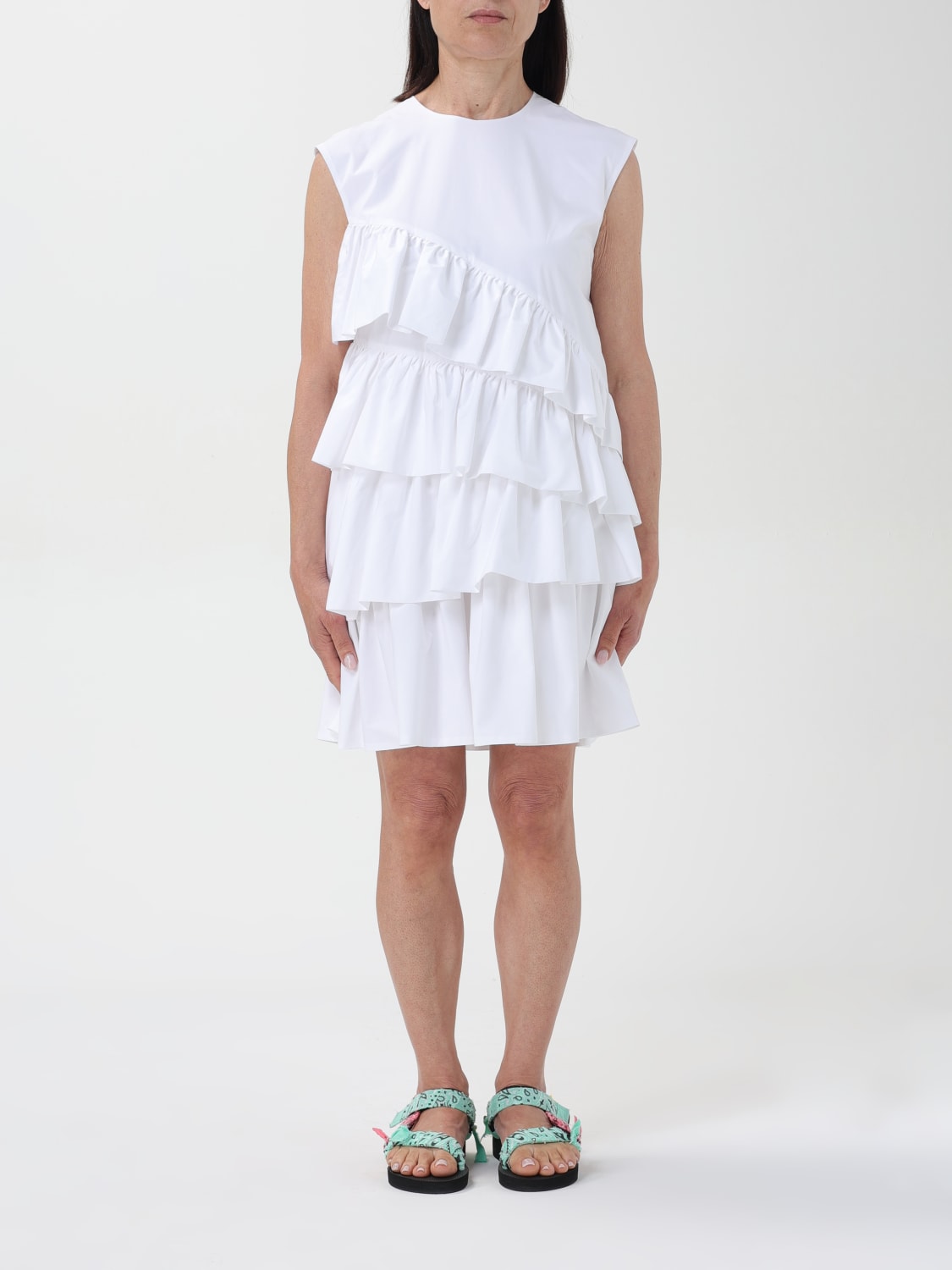 MSGM VESTIDO: Vestido mujer MSGM, Blanco - Img 1