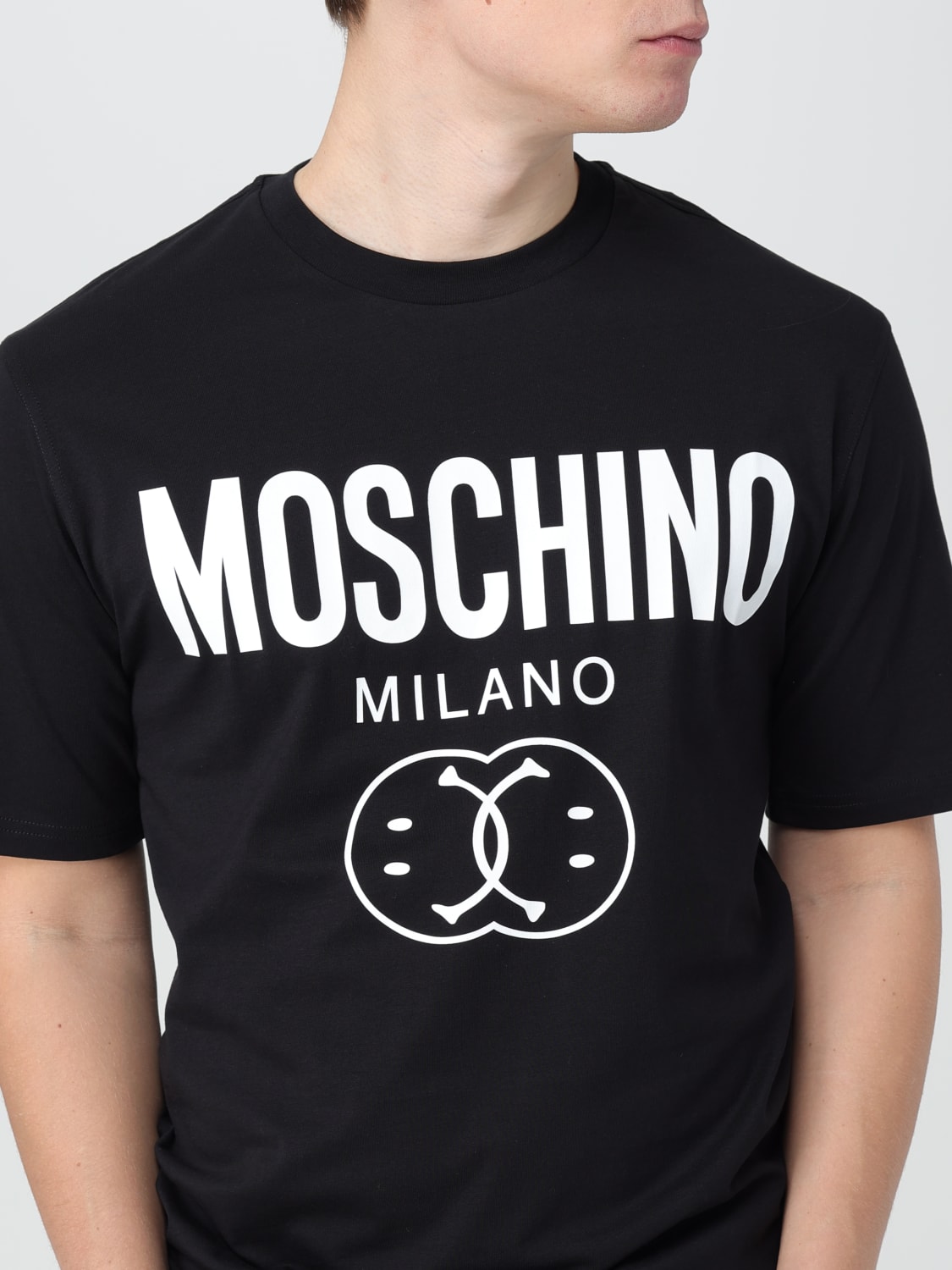 MOSCHINO COUTURE T-SHIRT: T-shirt men Moschino Couture, Black - Img 4