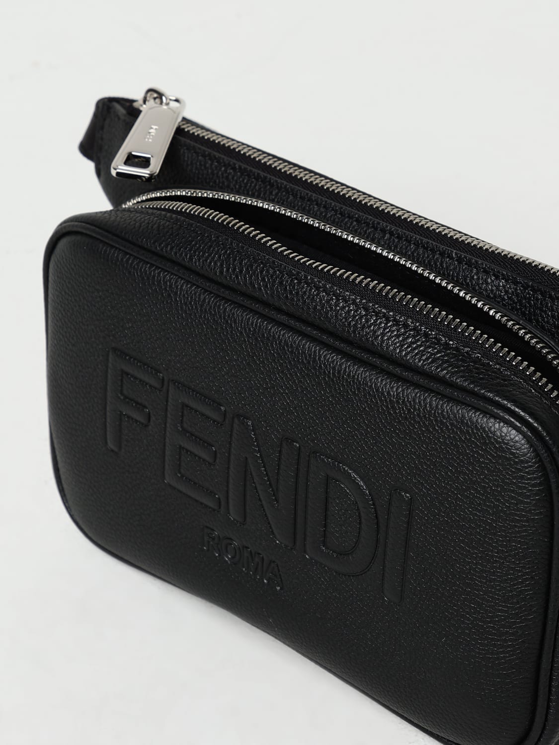 FENDI: Bags men - Black | Fendi belt bag 7VA605AMAC online