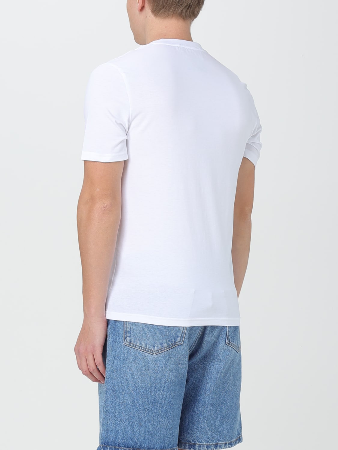 MOSCHINO COUTURE T-SHIRT: T-shirt men Moschino Couture, White - Img 2