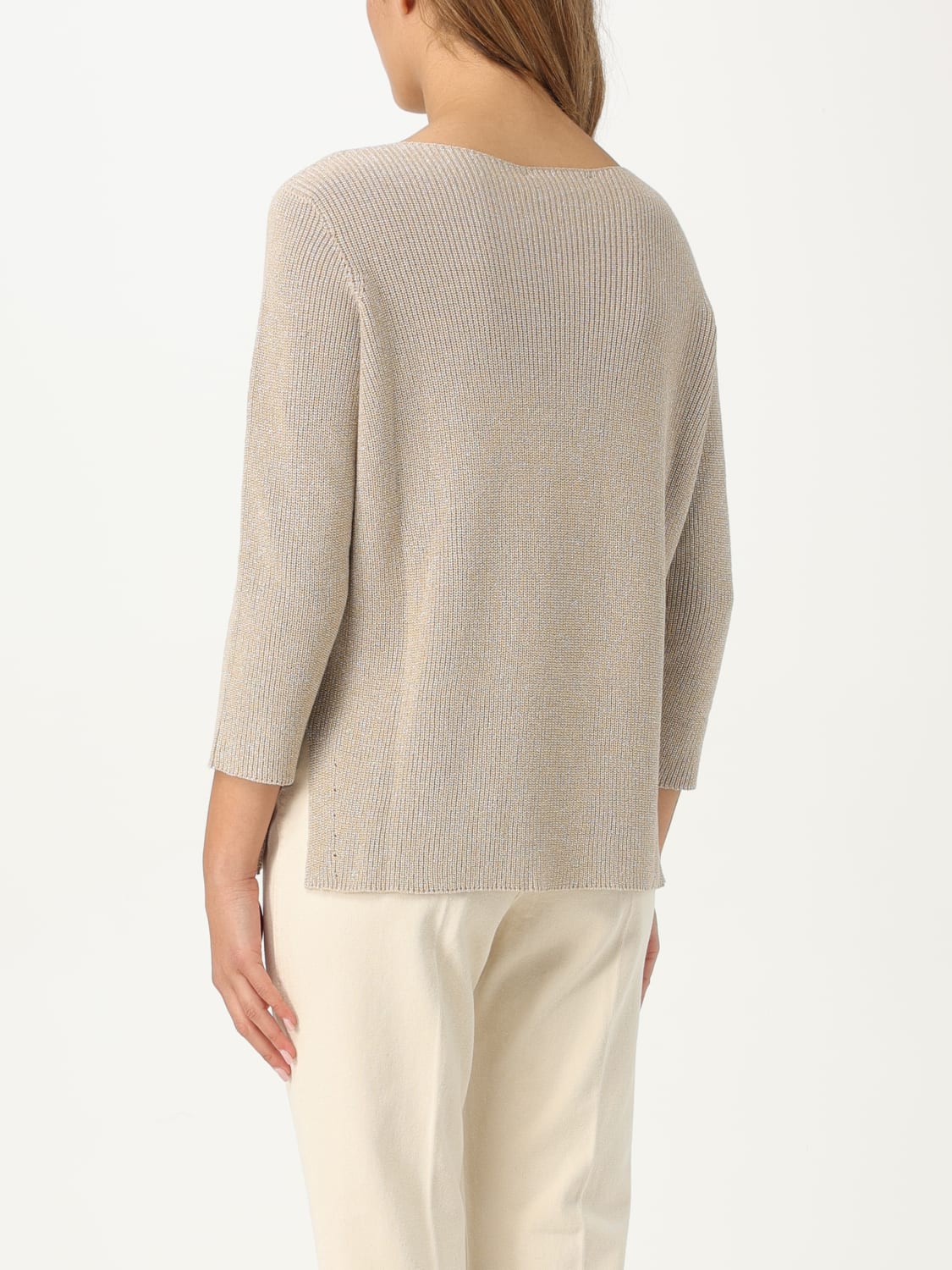 FABIANA FILIPPI SWEATER: Sweater woman Fabiana Filippi, Beige - Img 2