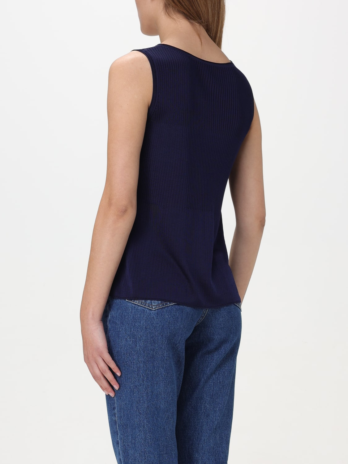 A.P.C. TOP: Top woman A.P.C., Blue - Img 2