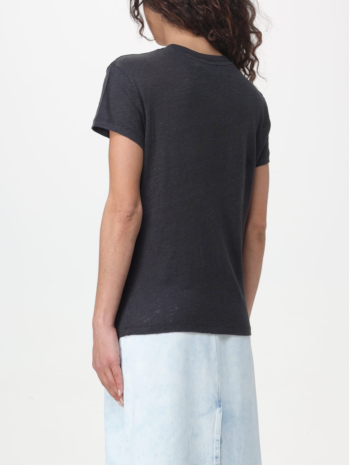 IRO T-SHIRT: T-shirt woman Iro, Black - Img 2