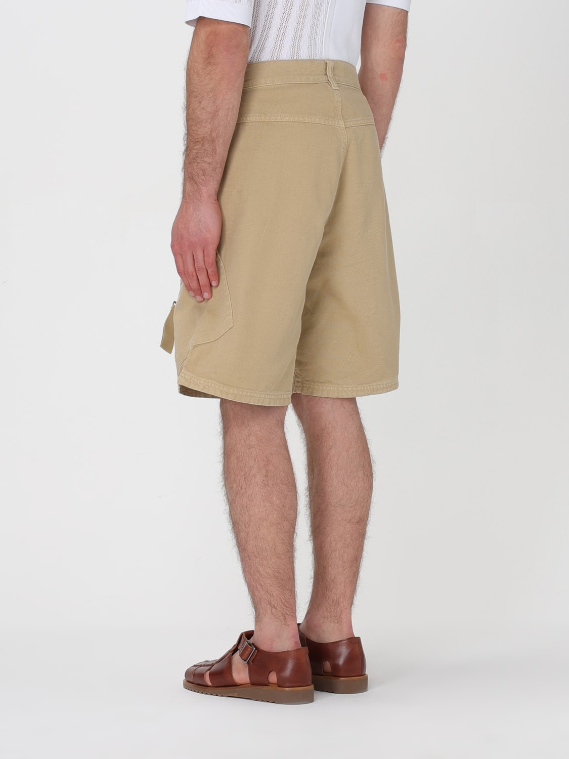 JACQUEMUS SHORT: Short homme Jacquemus, Beige - Img 3