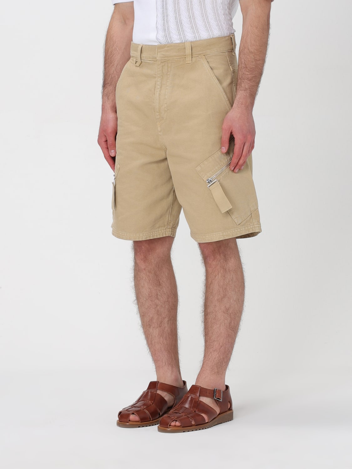 JACQUEMUS SHORT: Short homme Jacquemus, Beige - Img 4