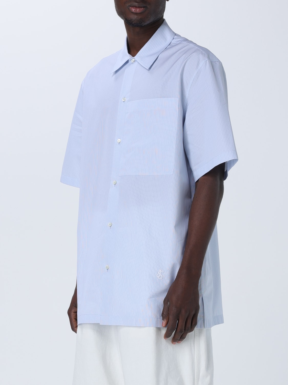 JIL SANDER SHIRT: Shirt men Jil Sander, Blue - Img 4