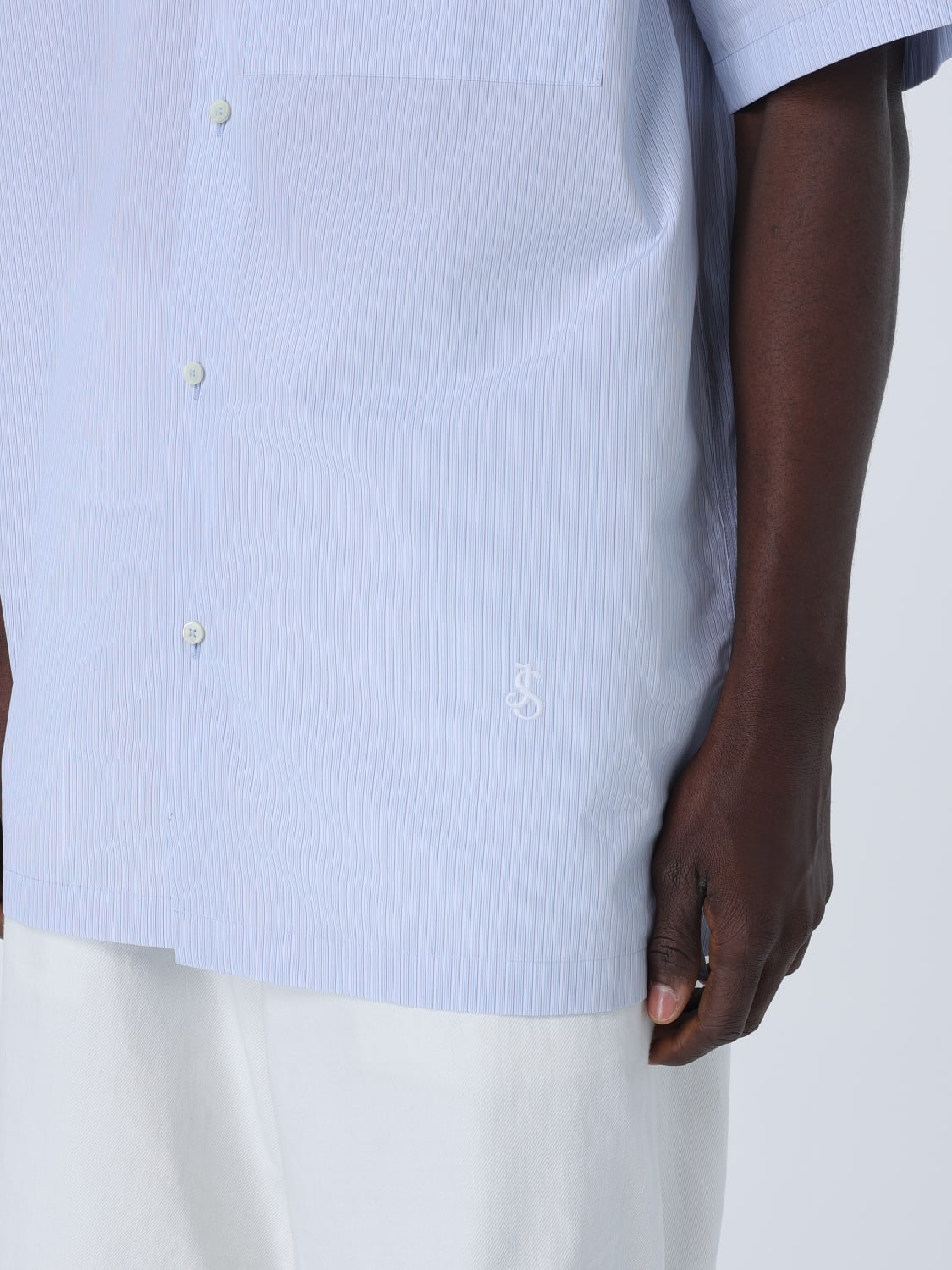 JIL SANDER SHIRT: Shirt men Jil Sander, Blue - Img 5