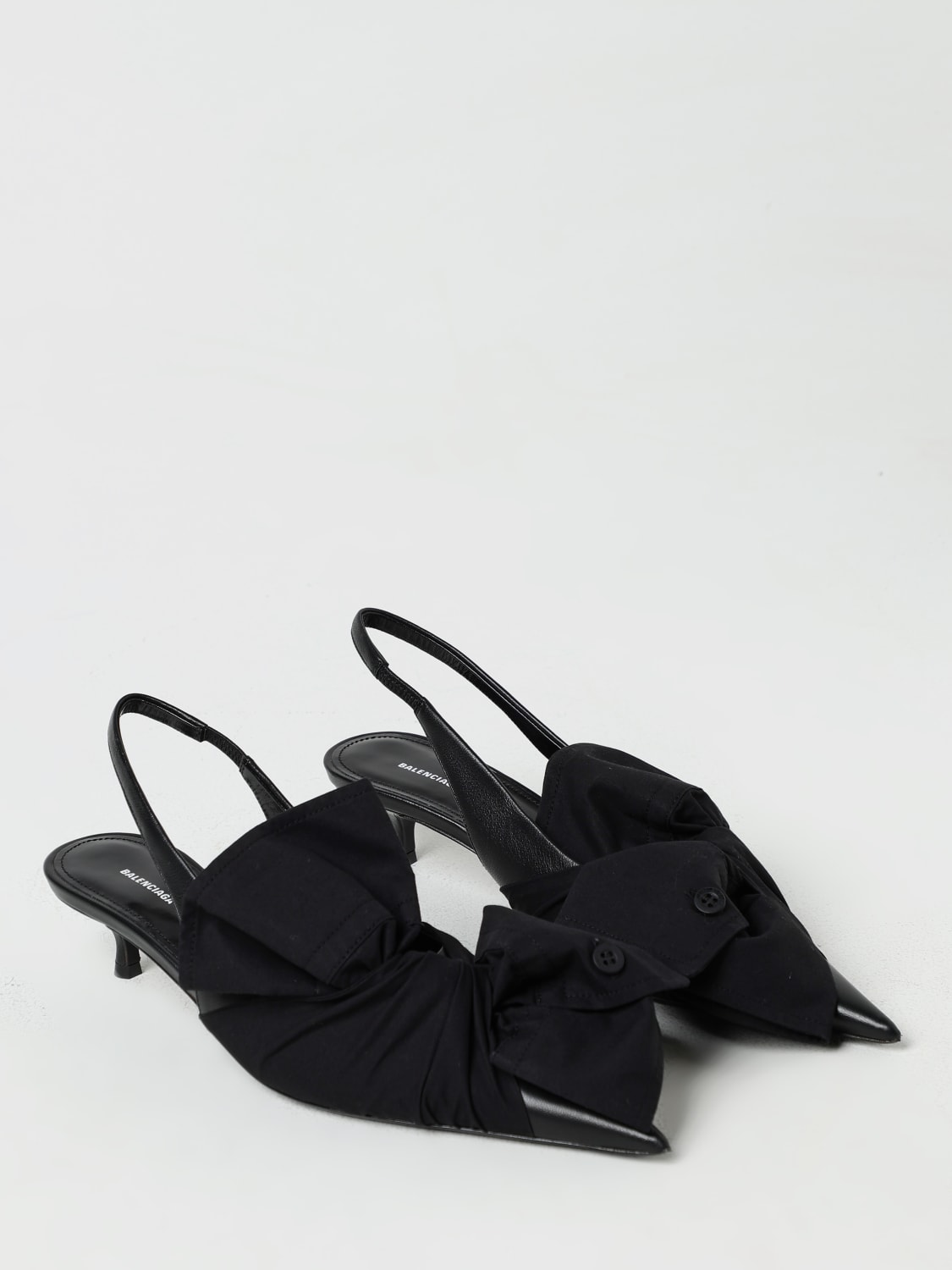 サンダル・ミュール BALENCIAGA FW25 Heeled shoes (786223 WB1H11000) Balenciaga FW21 Afterworld 110mm Chevalier Heels – Justin Reed