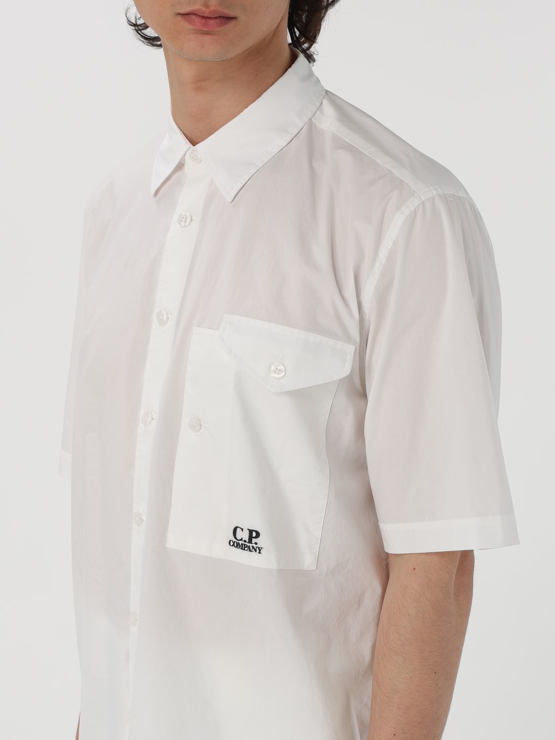 C.P. COMPANY CAMICIA: Camicia uomo C.P. Company, Bianco - Img 4