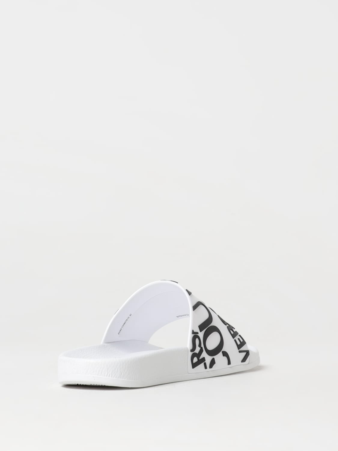 VERSACE JEANS COUTURE SANDALS: Shoes men Versace Jeans Couture, White - Img 3