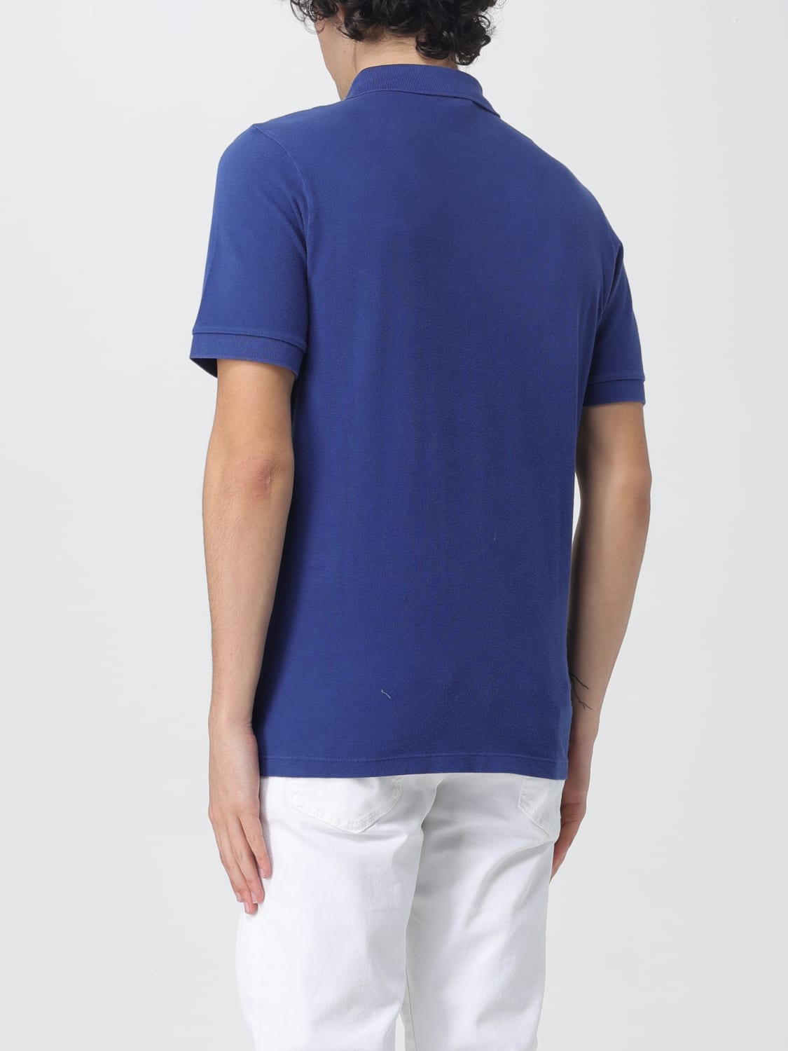 SAVE THE DUCK POLO SHIRT: Polo shirt men Save The Duck, Blue - Img 2