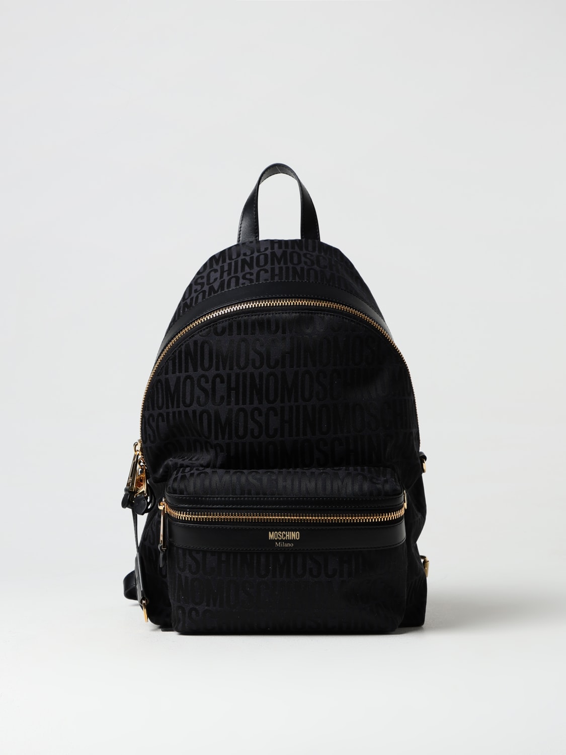 MOSCHINO COUTURE: Backpack men - Black | Moschino Couture backpack 76018268  online at GIGLIO.COM