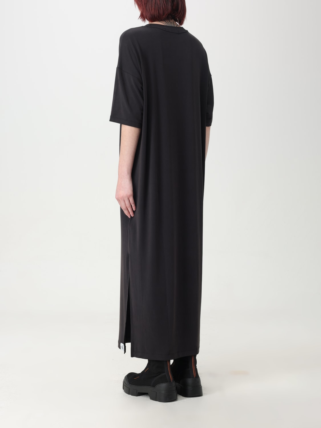 CALVIN KLEIN DRESS: Dress woman Ck Jeans, Black - Img 2