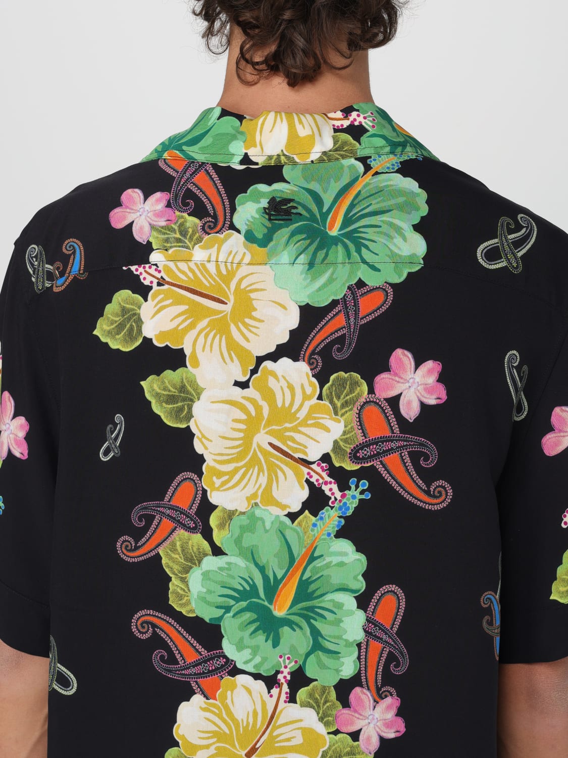 ETRO CAMISA: Camisa hombre Etro, Negro - Img 5