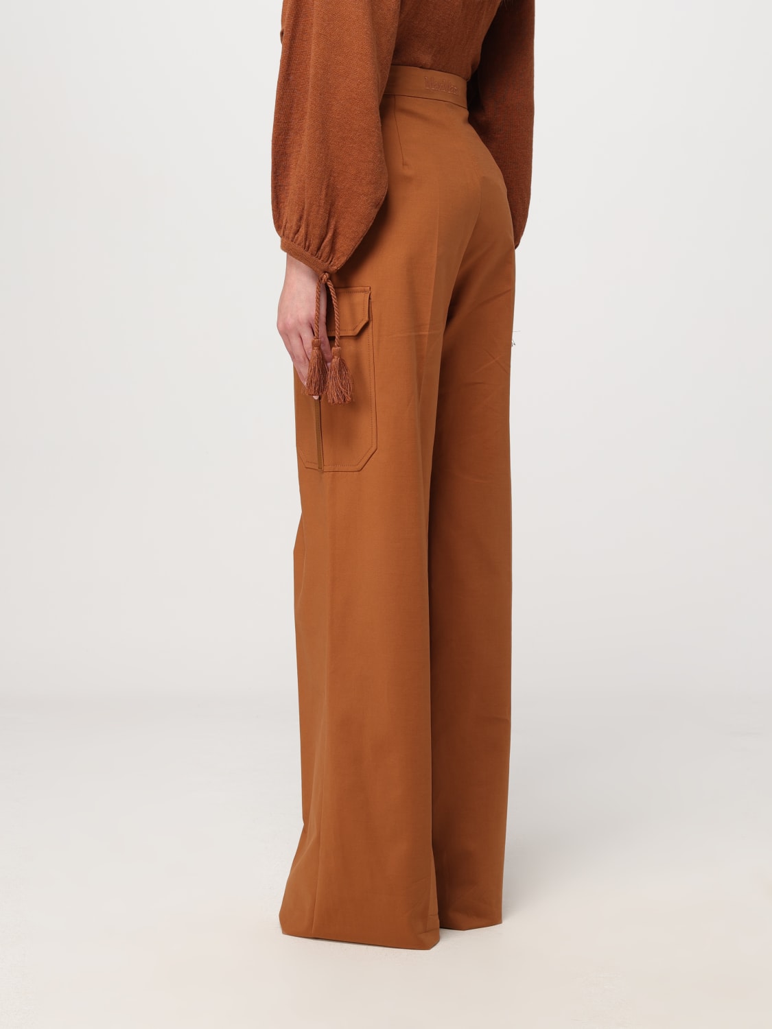 MAX MARA：パンツ レディース - ブラウン | GIGLIO.COM