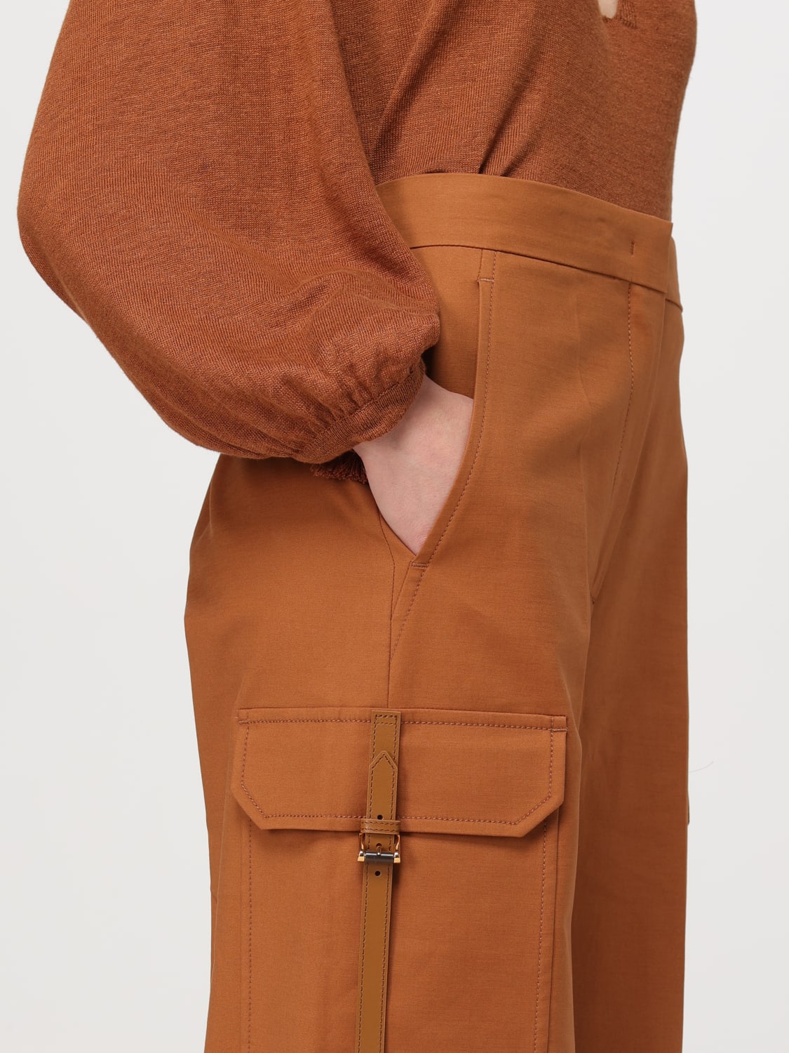 パンツ MAX MARA Women Straight Pants 2411131112600 BROWN MAX MARA: Pants woman - Brown | Max Mara pants 2411131112600