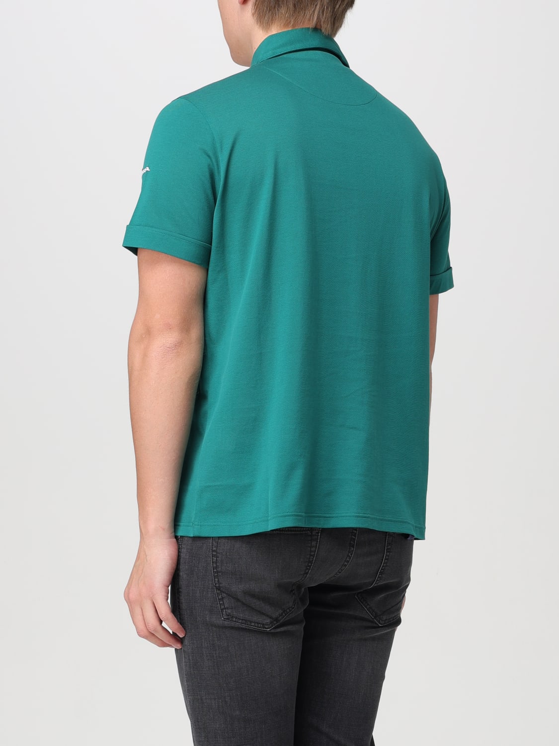 KITON POLO SHIRT: Polo shirt men Kiton, Green - Img 2