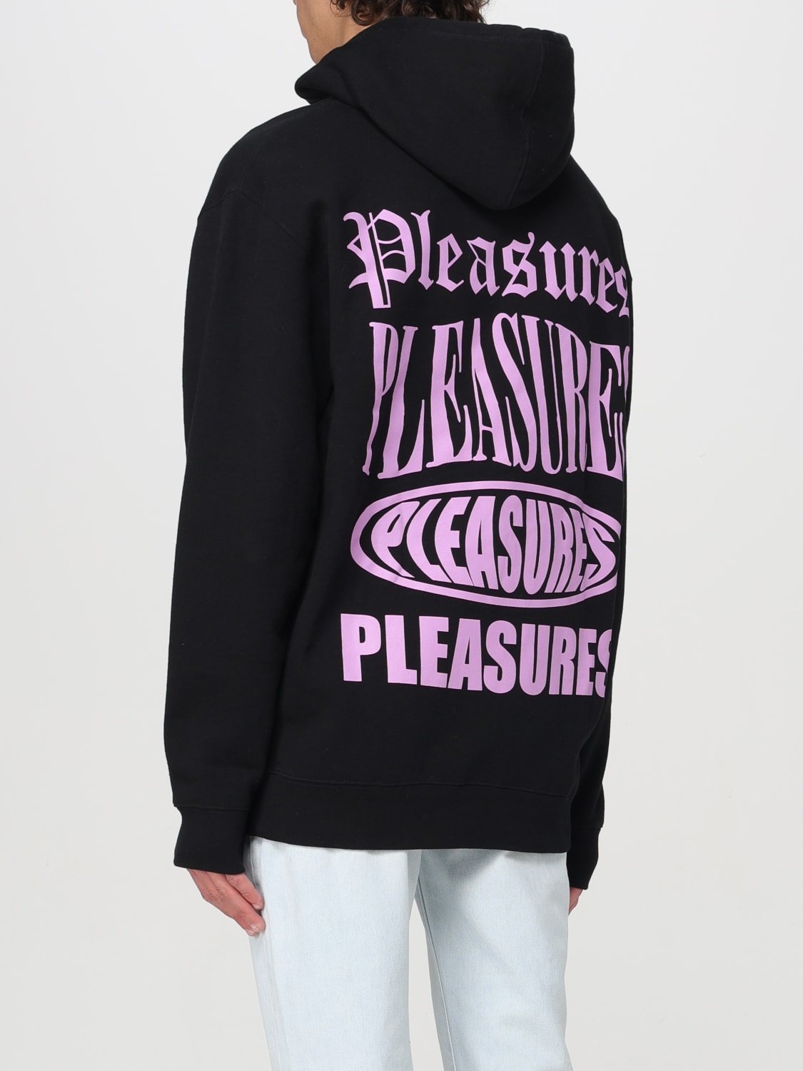 PLEASURES SWEATSHIRT: Sweatshirt men Pleasures, Black - Img 2