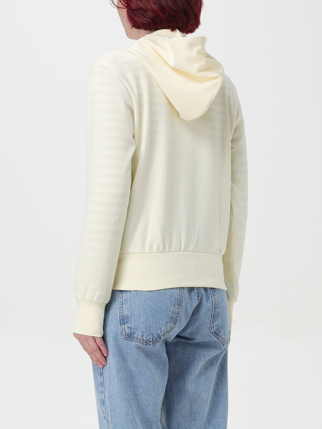 COMME DES GARCONS PLAY SWEATSHIRT: Sweatshirt woman Comme Des Garcons Play, White - Img 2