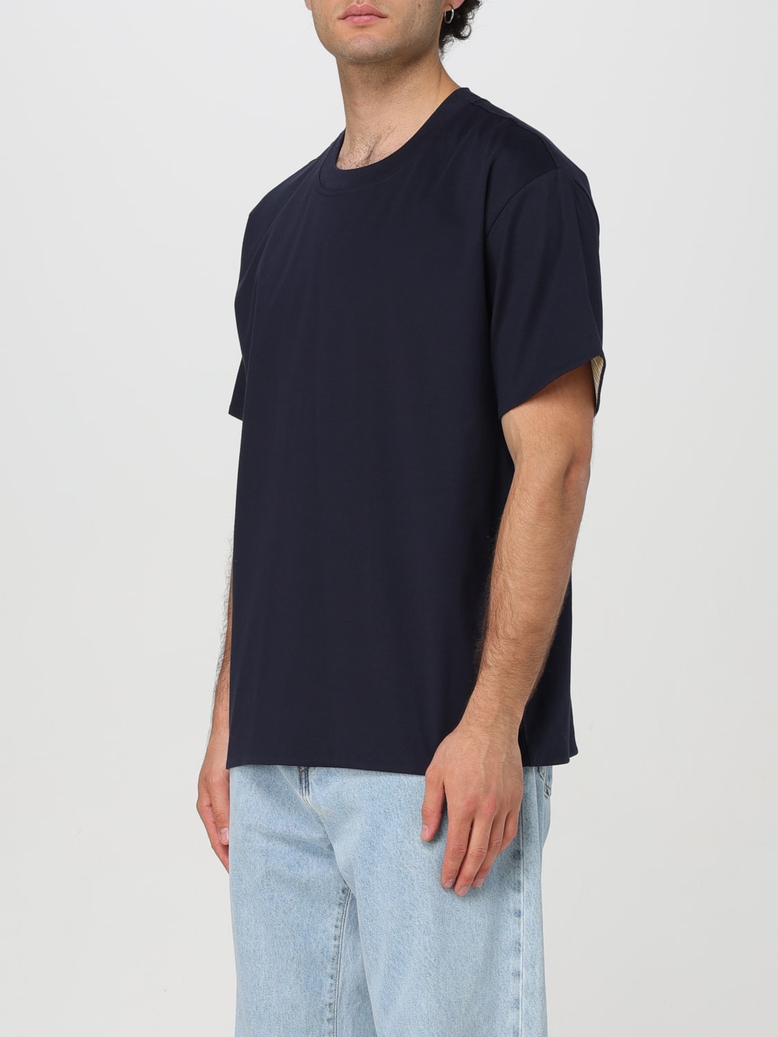 BOTTEGA VENETA T-SHIRT: T-shirt herren Bottega Veneta, Navy - Img 3