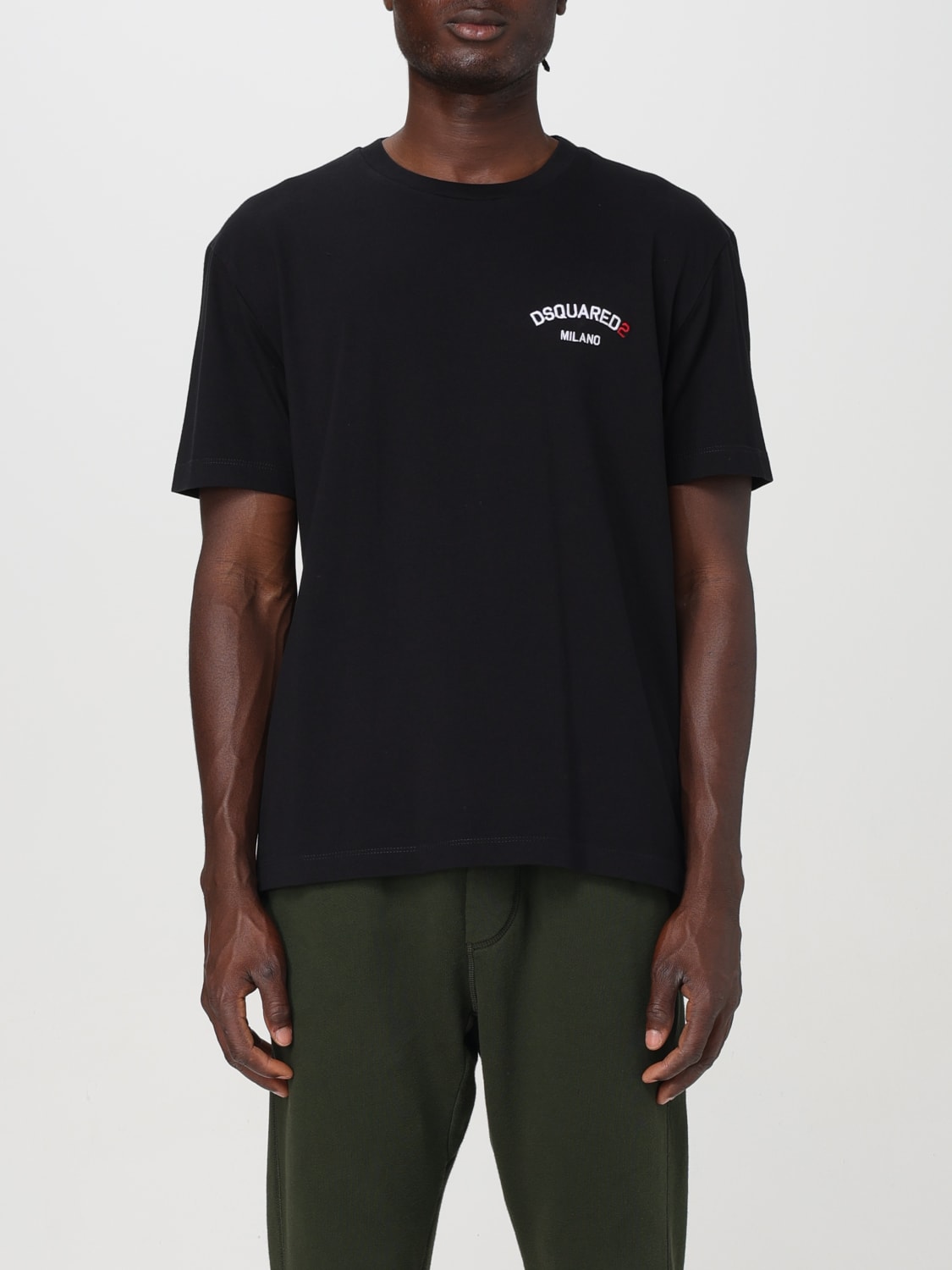 DSQUARED2 T-SHIRT: T-shirt men Dsquared2, Black - Img 1