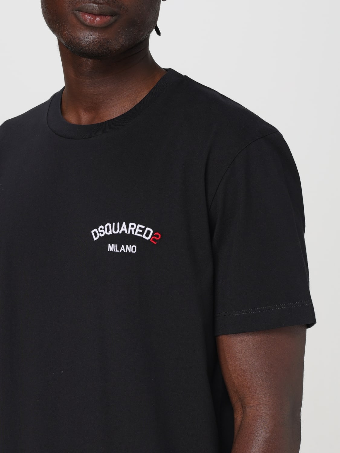 DSQUARED2 T-SHIRT: T-shirt men Dsquared2, Black - Img 3