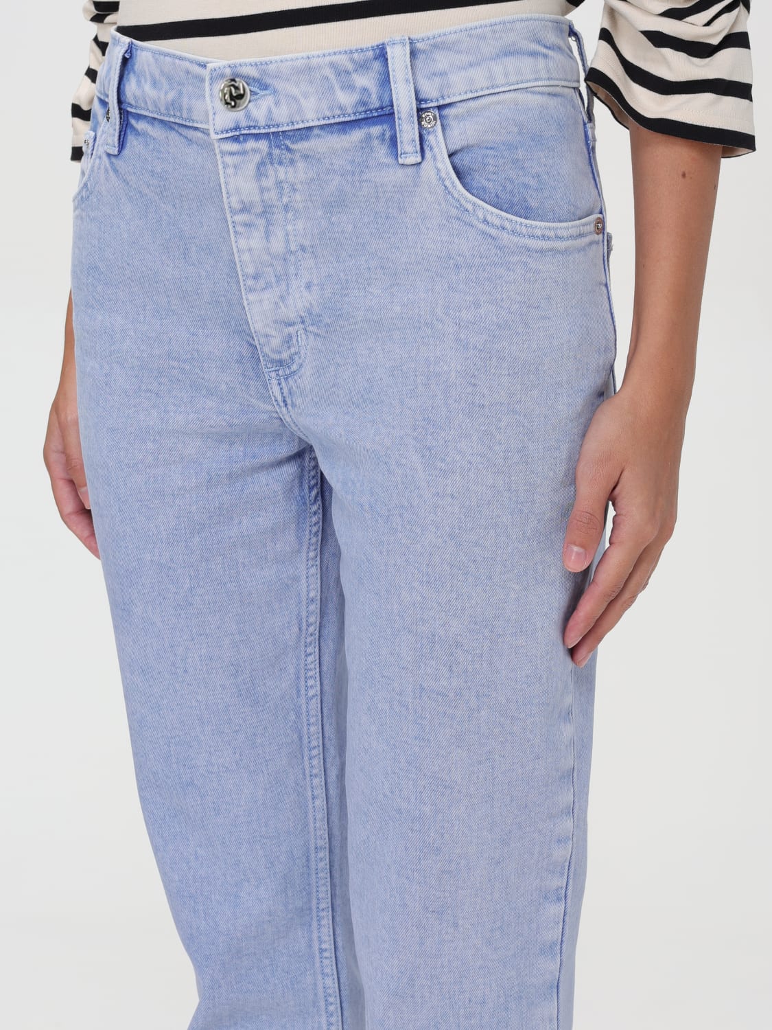 デニム・ジーパン TORY BURCH Woman Jeans Ice 160607 406 Tory Burch Outlet: Jeans woman - Ice | Tory Burch jeans