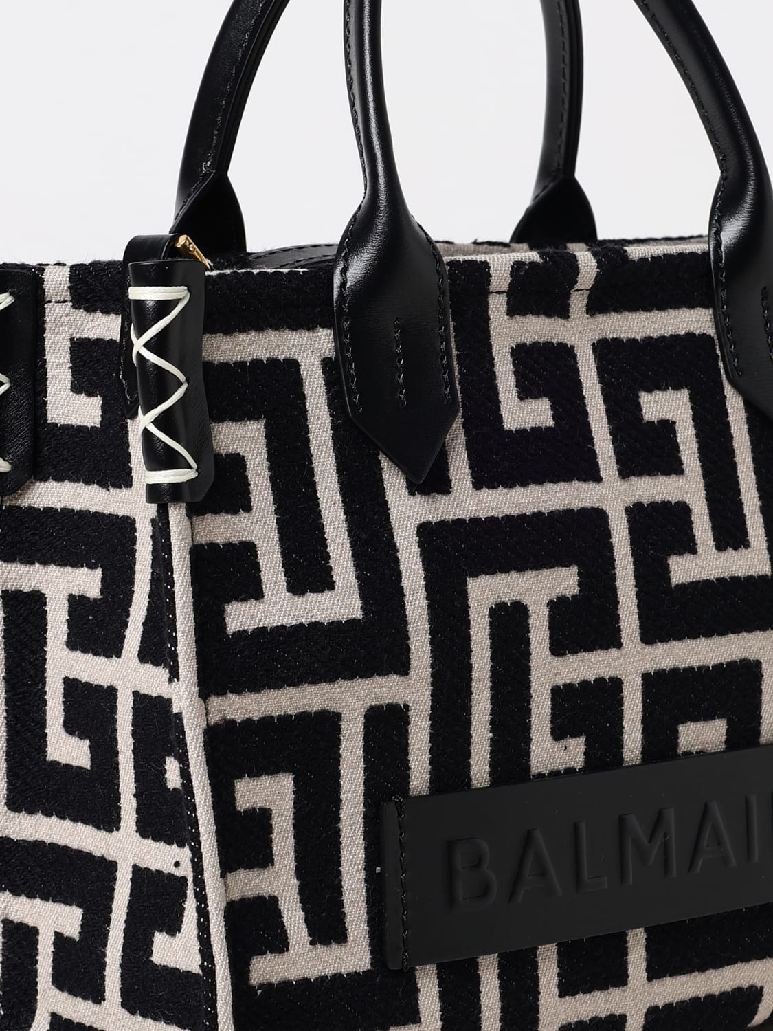 BALMAIN: Handbag woman - Black | Balmain handbag