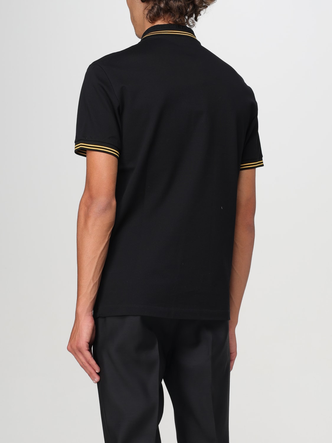 VERSACE POLO: Polo homme Versace, Noir - Img 3