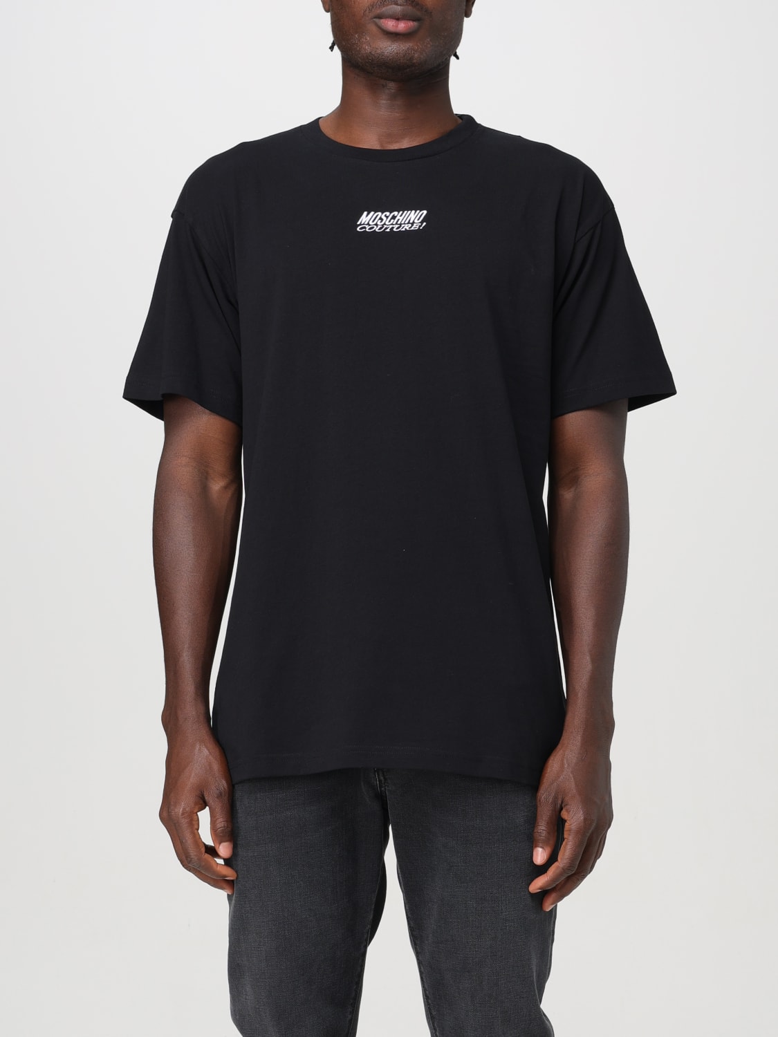 MOSCHINO COUTURE T-SHIRT: T-shirt men Moschino Couture, Black - Img 1