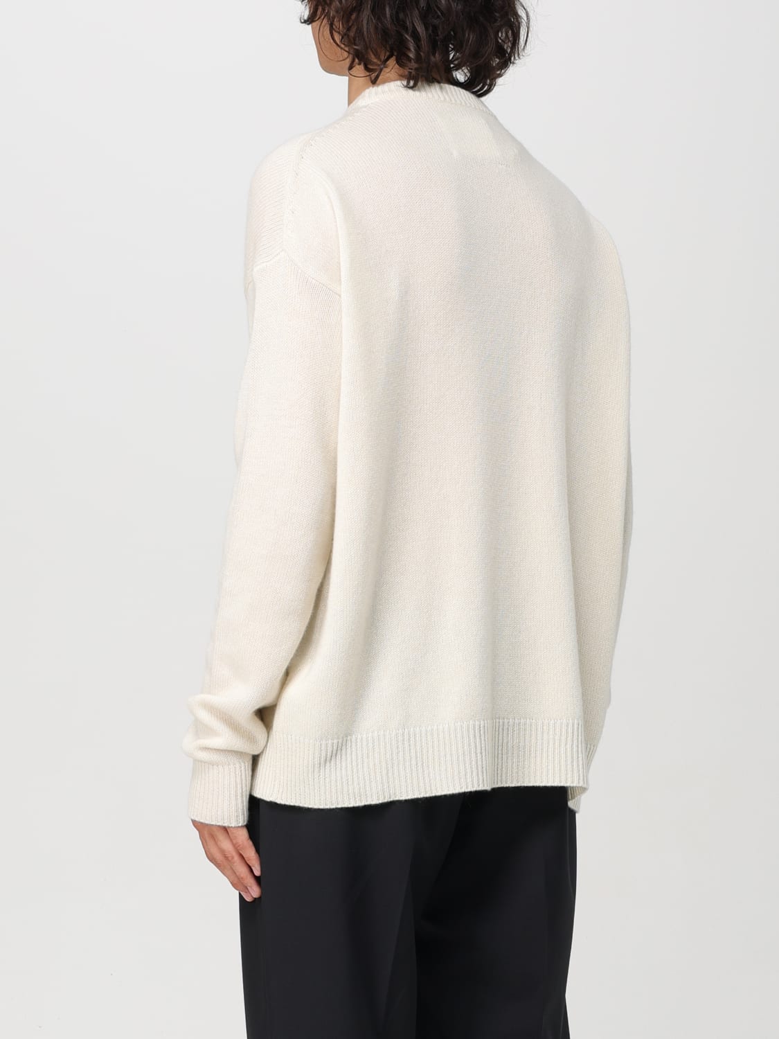 JIL SANDER PULL: Pull homme Jil Sander, Blanc - Img 3