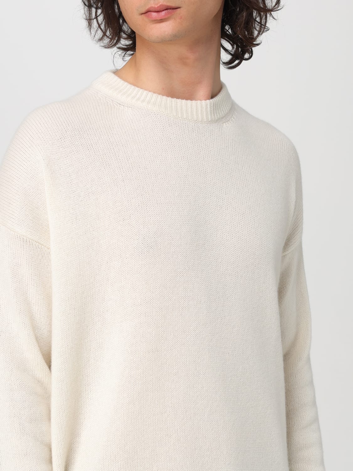 JIL SANDER PULL: Pull homme Jil Sander, Blanc - Img 5