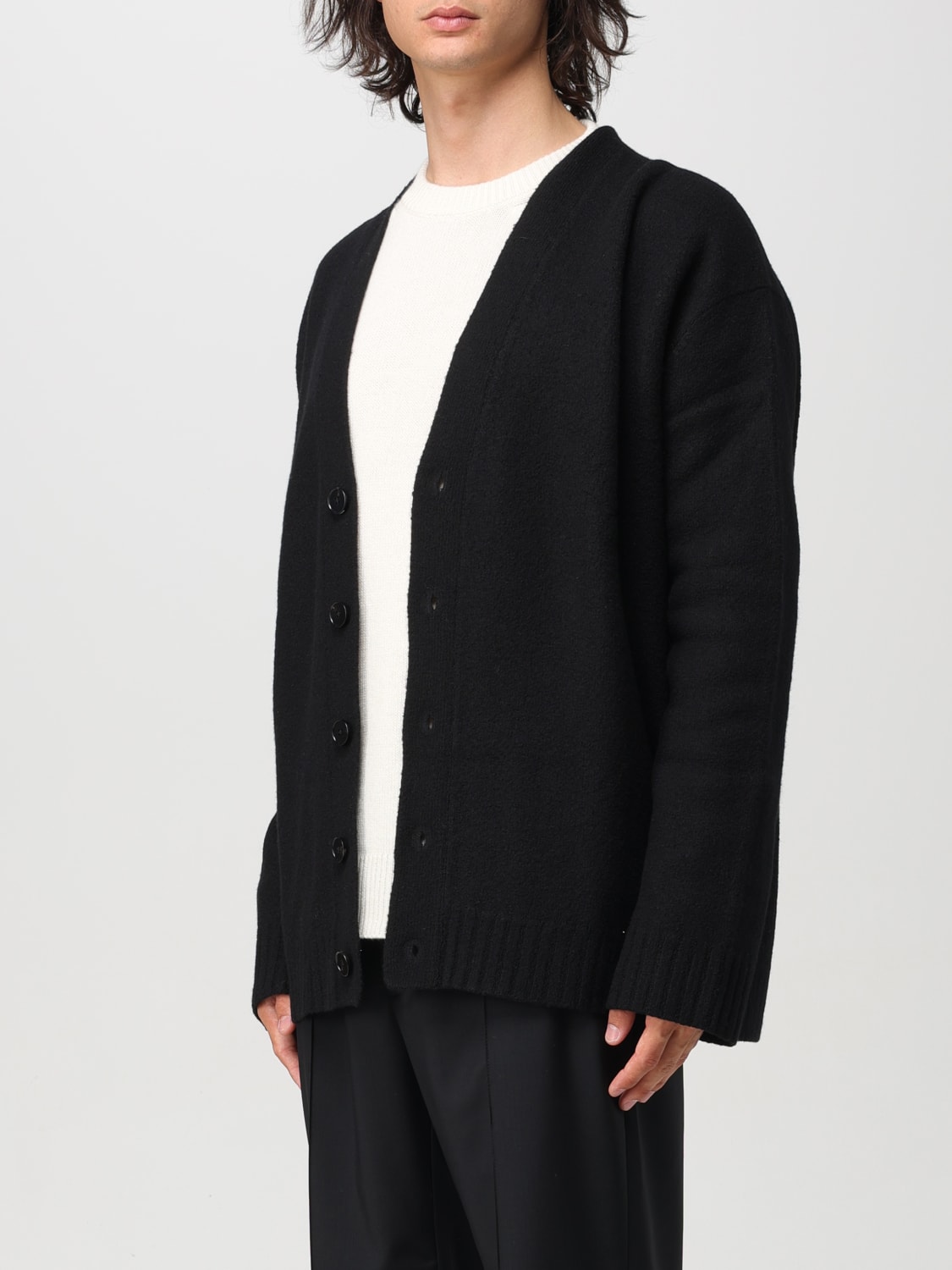 JIL SANDER CARDIGAN: Sweater men Jil Sander, Black - Img 4