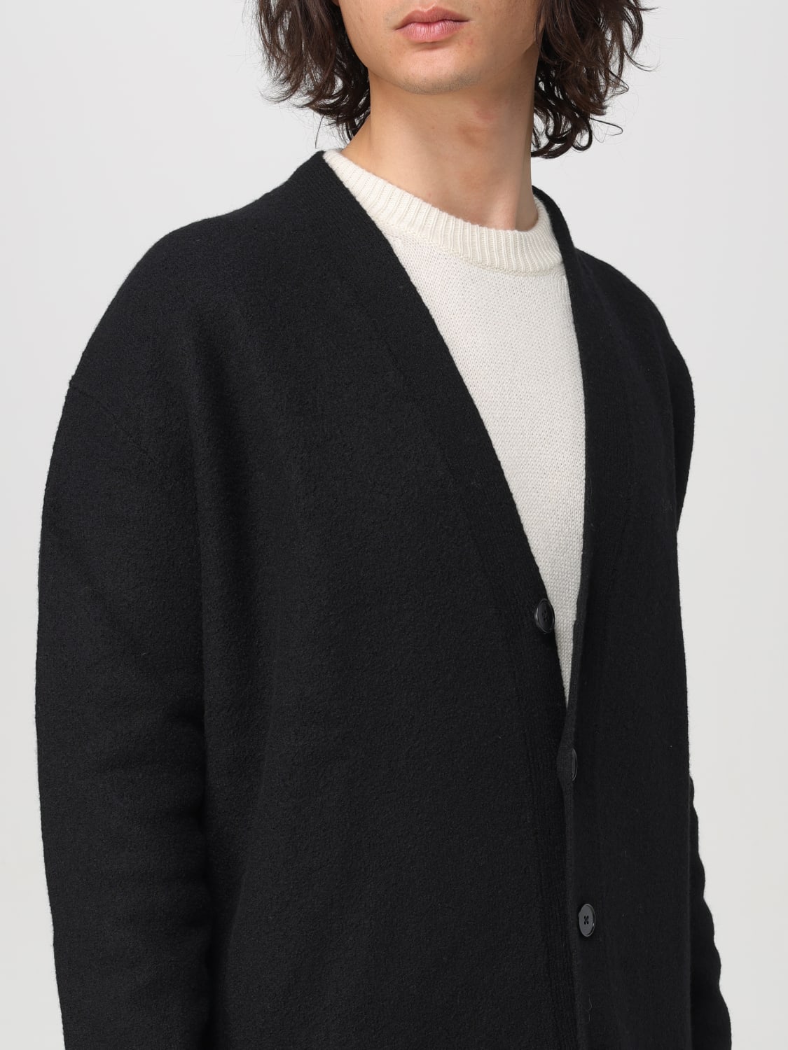 JIL SANDER CARDIGAN: Sweater men Jil Sander, Black - Img 5