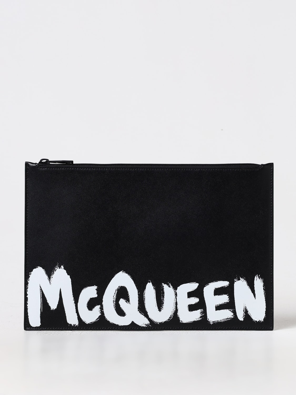 Giglio Pouch Graffiti Alexander McQueen in pelle