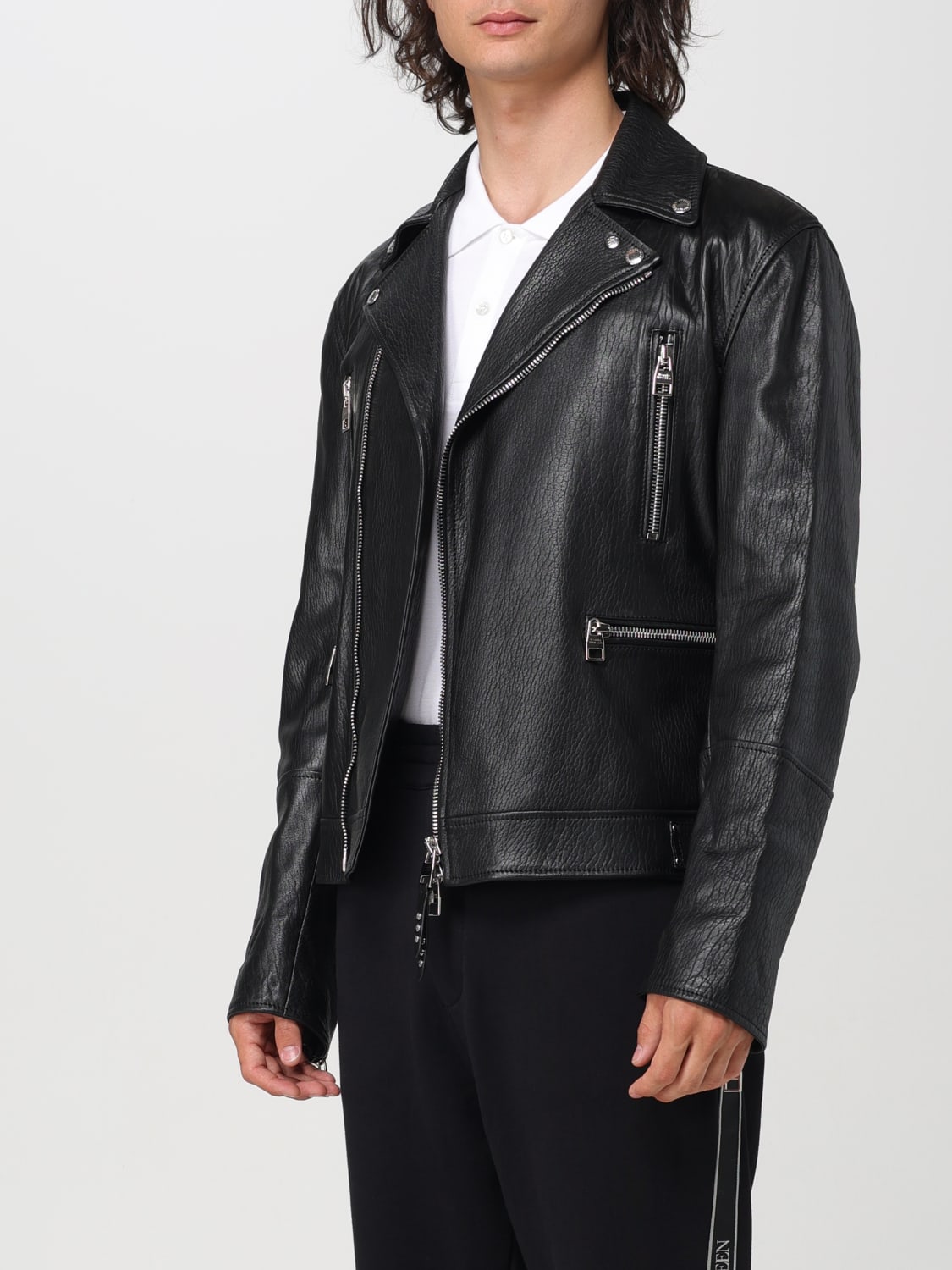 ALEXANDER MCQUEEN JACKET: Jacket men Alexander McQueen, Black - Img 4