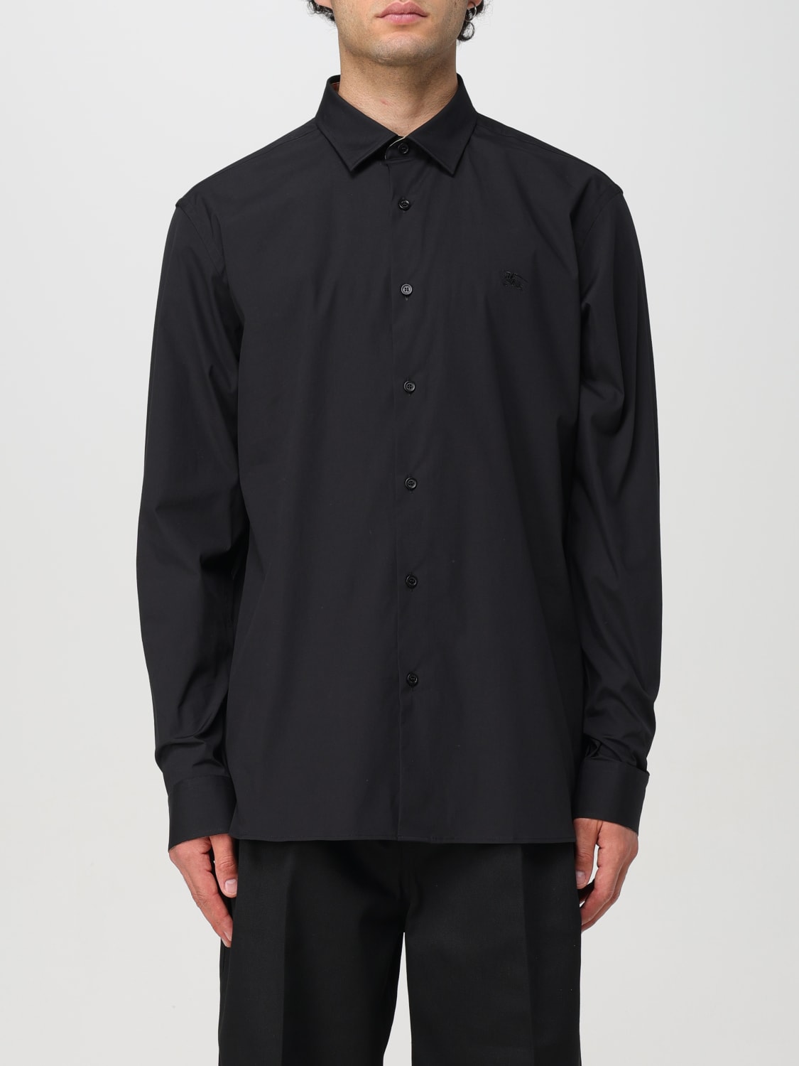 BURBERRY SHIRT: Shirt men Burberry, Black - Img 1