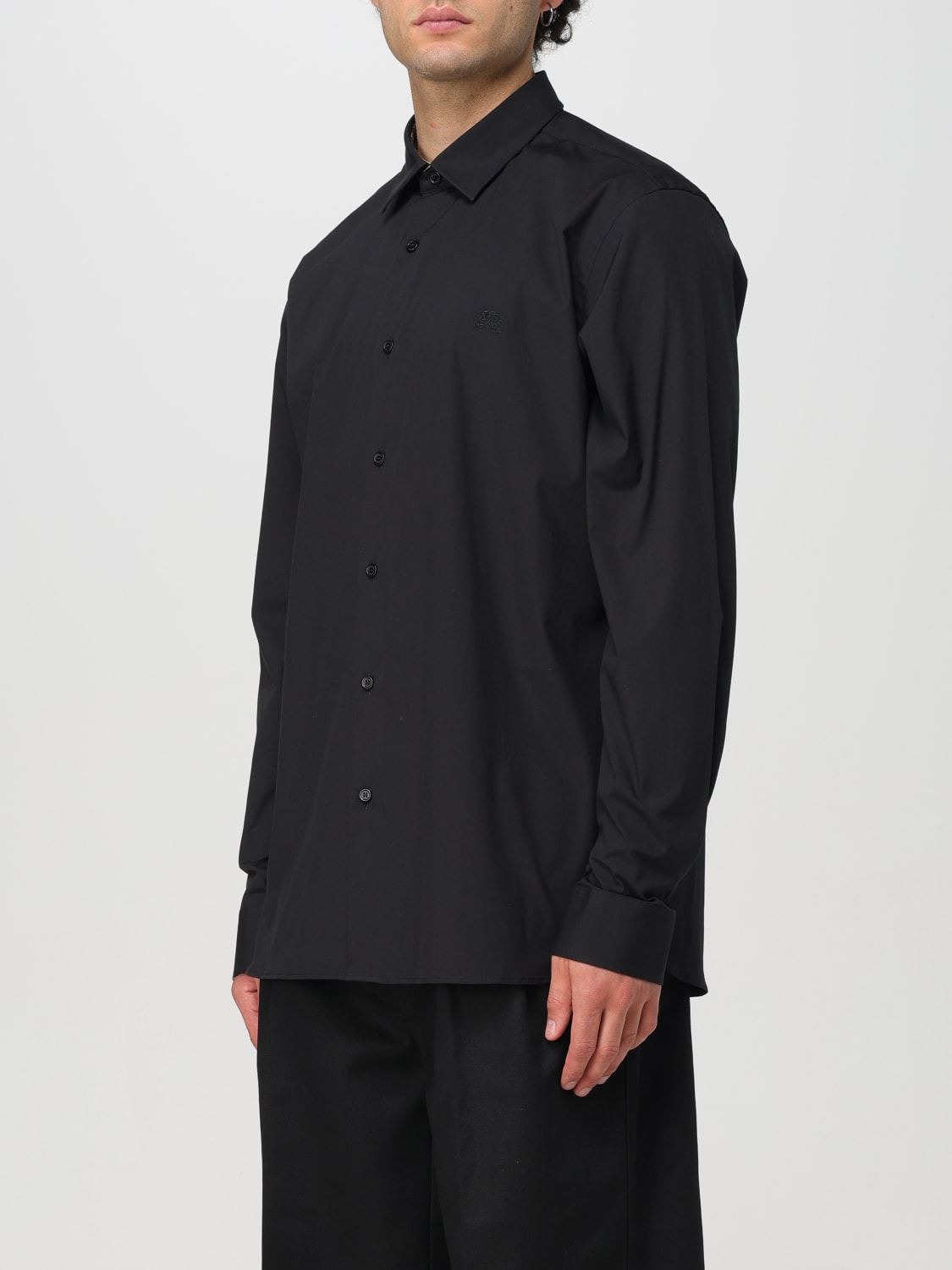 BURBERRY SHIRT: Shirt men Burberry, Black - Img 3