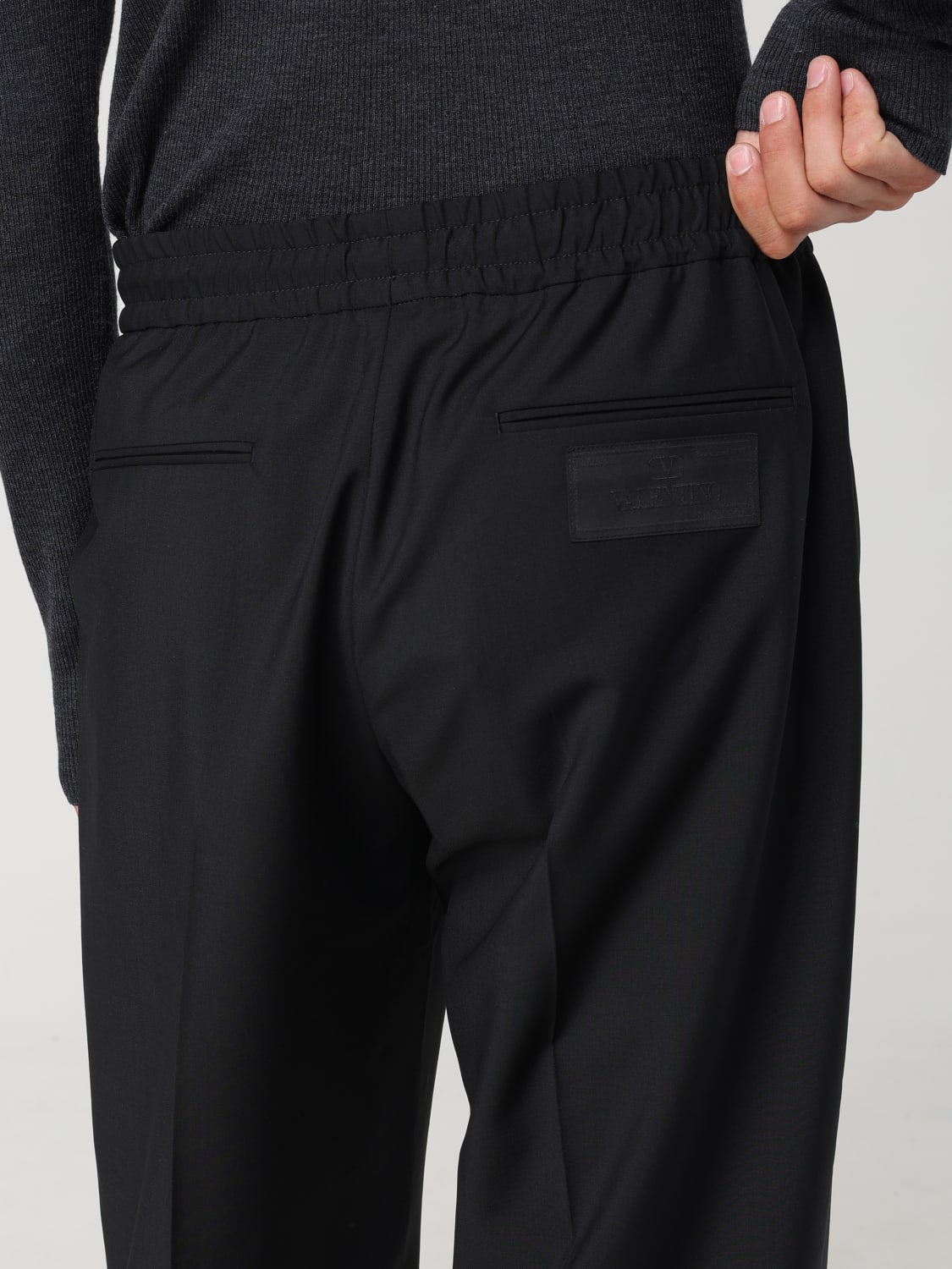 VALENTINO PANTALON: Pantalon homme Valentino, Noir - Img 5