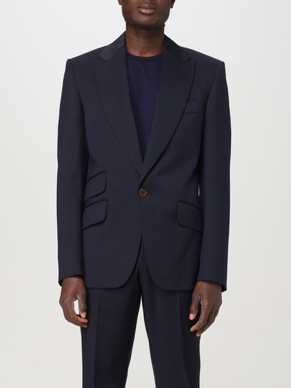 VIVIENNE WESTWOOD BLAZER: Veste homme Vivienne Westwood, Bleu Marine - Img 1