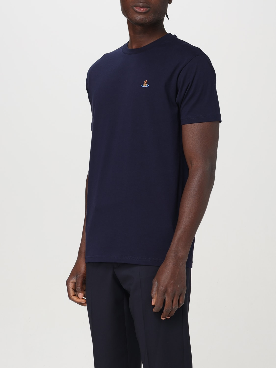 VIVIENNE WESTWOOD T-SHIRT: T-shirt men Vivienne Westwood, Navy - Img 4