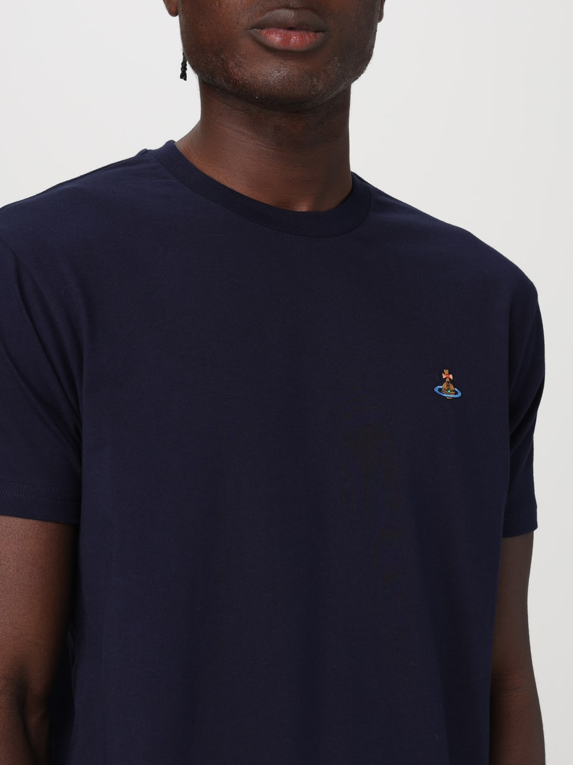 VIVIENNE WESTWOOD T-SHIRT: T-shirt men Vivienne Westwood, Navy - Img 5