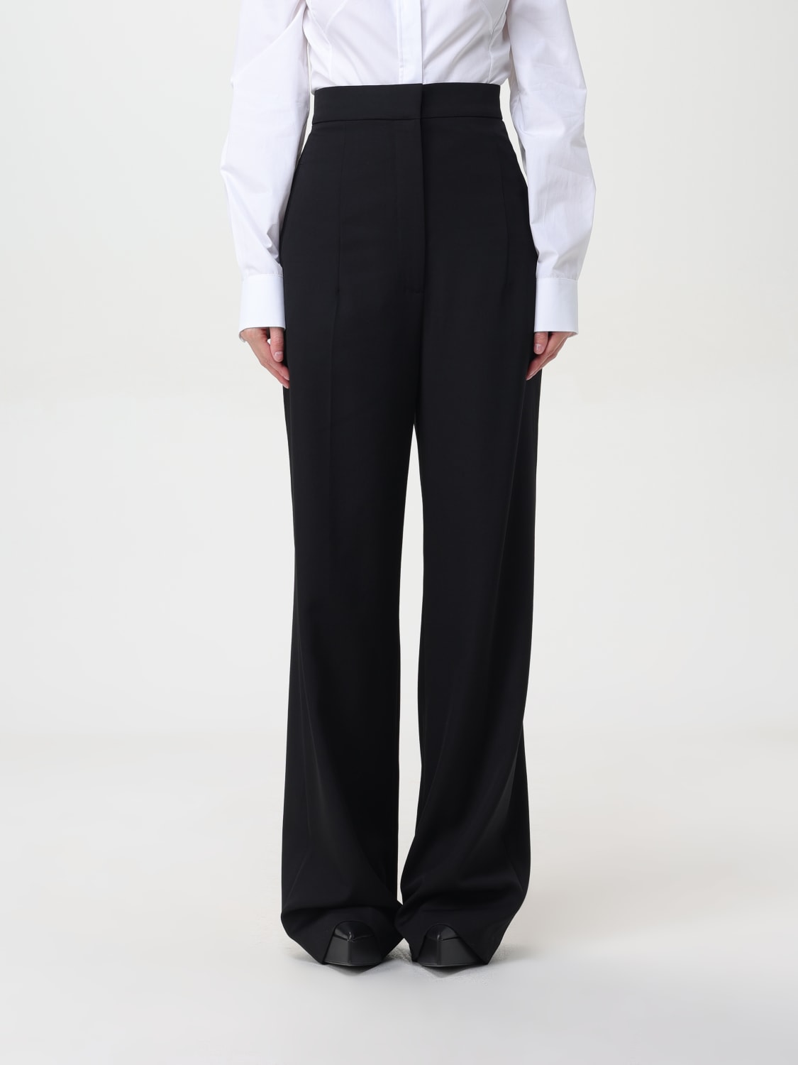 Giglio Pantalone di lana Alexander McQueen