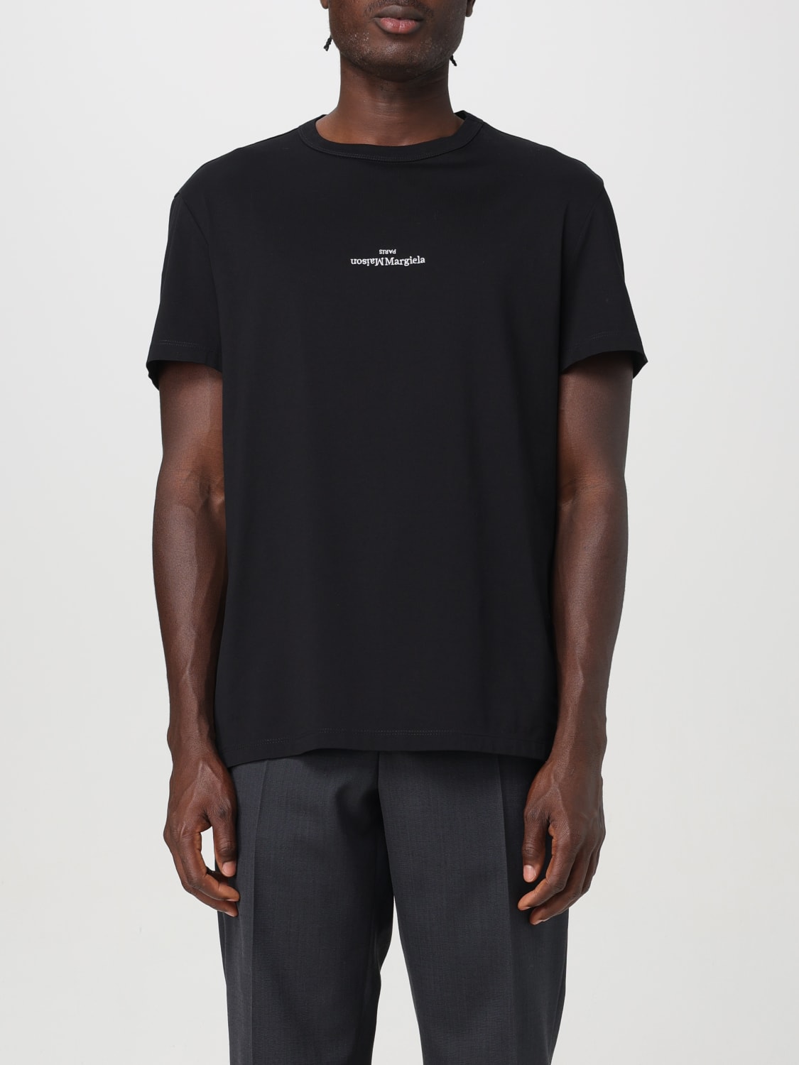 MAISON MARGIELA T-SHIRT: T-shirt men Maison Margiela, Black - Img 1