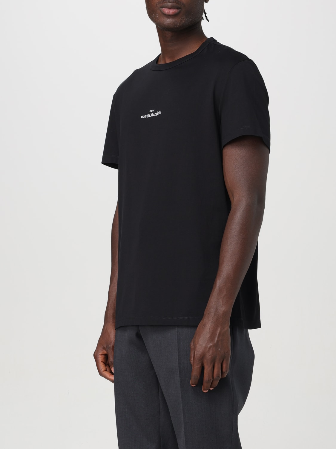 MAISON MARGIELA T-SHIRT: T-shirt men Maison Margiela, Black - Img 4