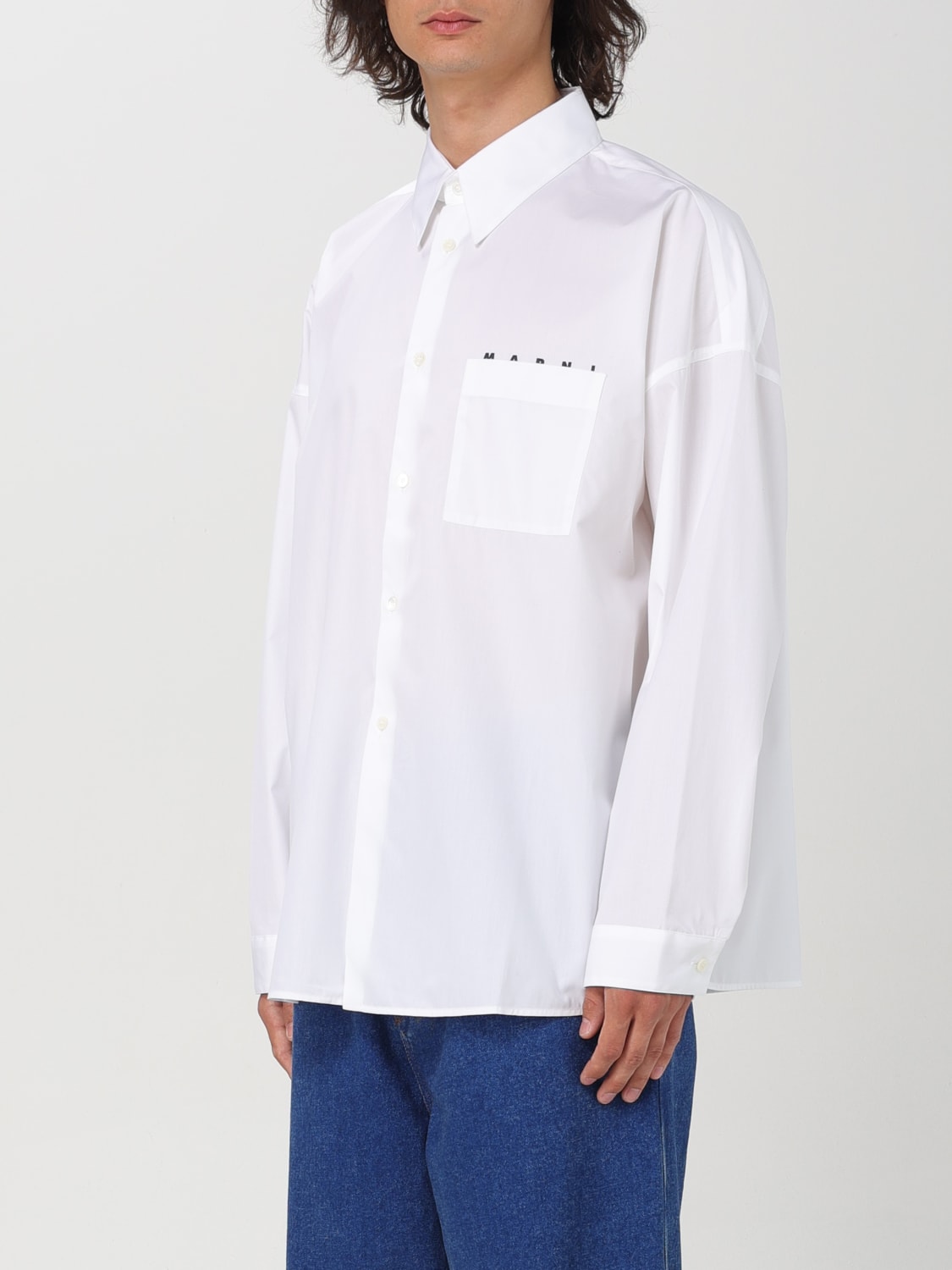 MARNI CAMISA: Camisa hombre Marni, Blanco - Img 4