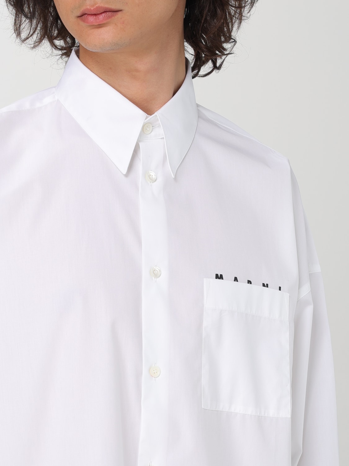 MARNI CAMISA: Camisa hombre Marni, Blanco - Img 5