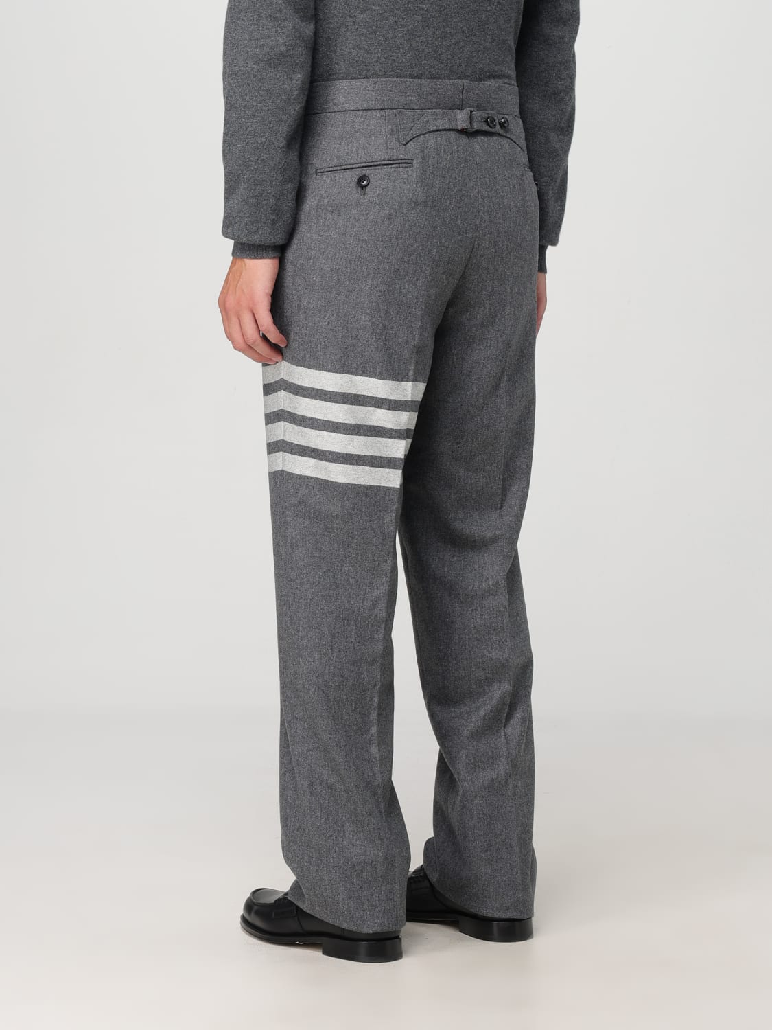 THOM BROWNE PANTS: Pants men Thom Browne, Grey - Img 2